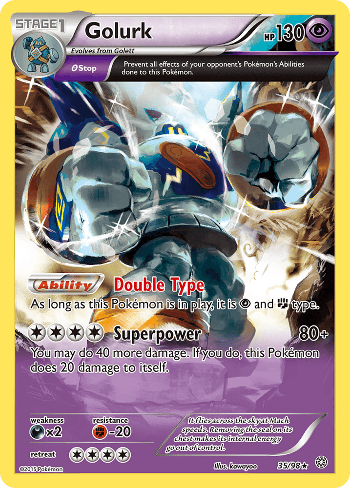 Golurk (35/98) [XY: Ancient Origins] (Online Only)