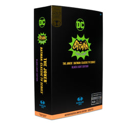 DC Retro The Joker Batman: Classic TV Series Black Light Gold Label 6-Inch Action Figure - Entertainment Earth Exclusive (Online Order Only)