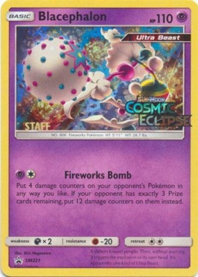 Blacephalon (SM221) (Staff Prerelease Promo) [Sun & Moon: Black Star Promos] (Online Only)