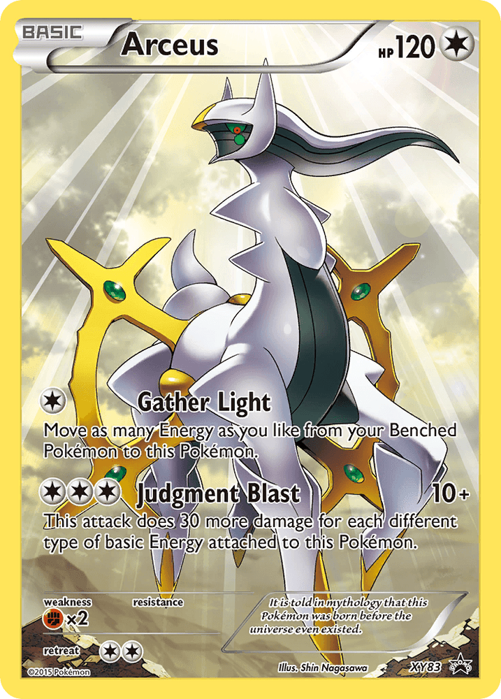 Arceus (XY83) [XY: Black Star Promos] (Online Only)