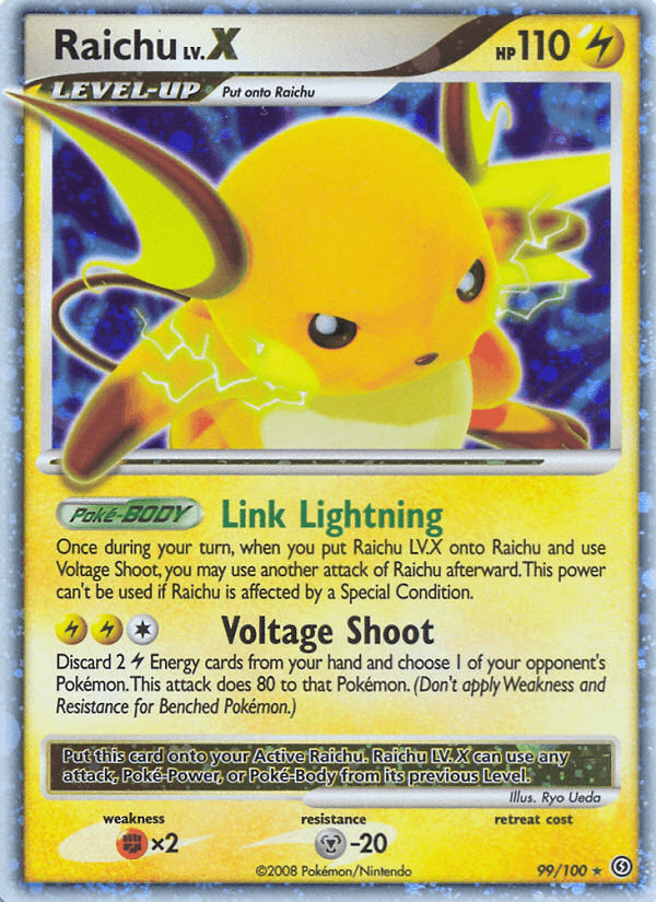 Raichu LV.X (99/100) [Diamond & Pearl: Stormfront] (Online Only)