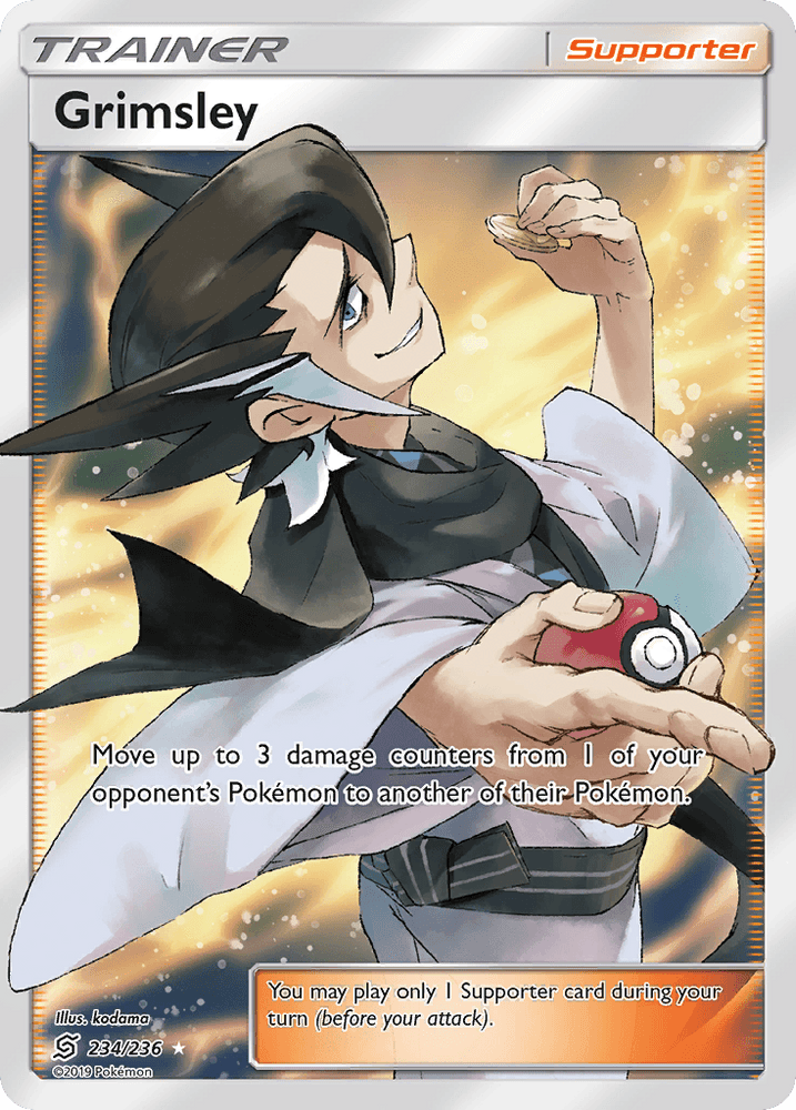 Grimsley (234/236) [Sun & Moon: Unified Minds] (Online Only)