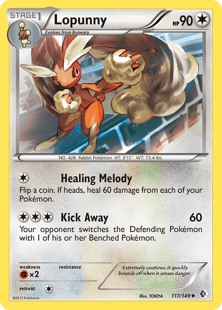Lopunny (117/149) [Black & White: Boundaries Crossed] (Online Only)