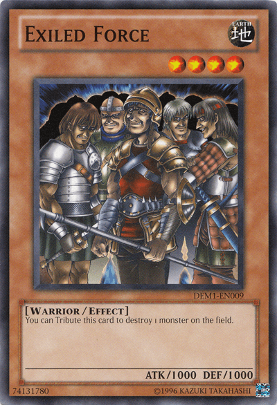 Exiled Force [DEM1-EN009] Common (ONLINE ORDER ONLY)