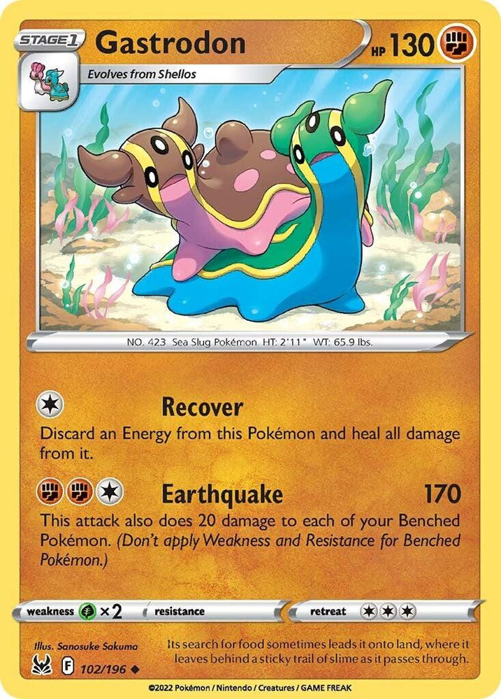 Gastrodon (102/196) [Sword & Shield: Lost Origin] (Online Only)