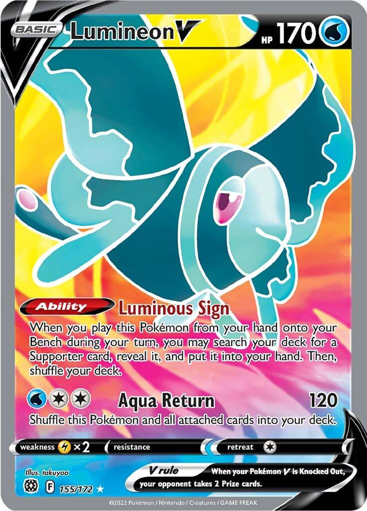 Lumineon V (155/172) [Sword & Shield: Brilliant Stars] (Online Only)