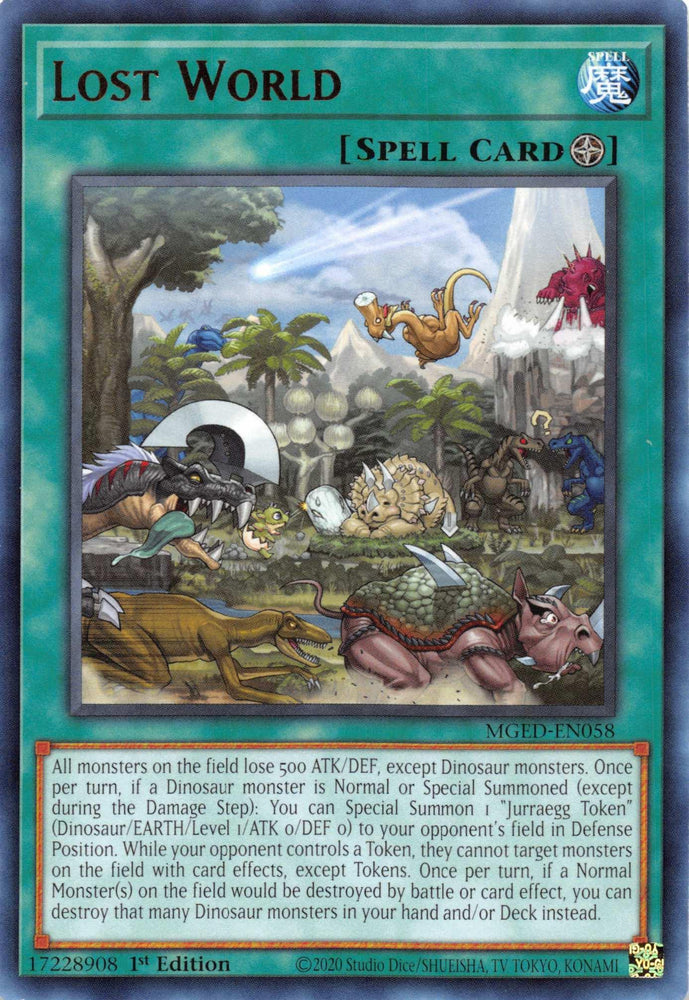 Lost World [MGED-EN058] Rare (ONLINE ORDER ONLY)