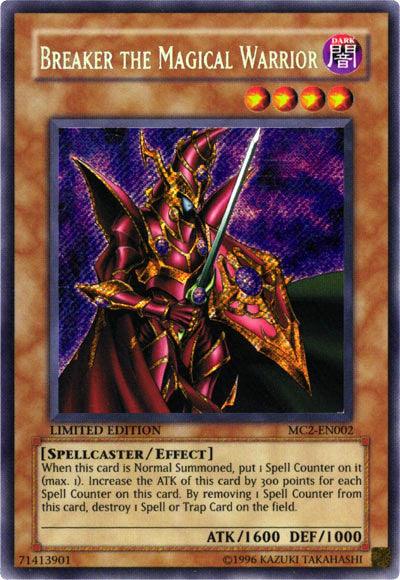 Breaker the Magical Warrior [MC2-EN002] Secret Rare (ONLINE ORDER ONLY)
