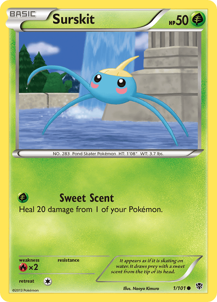 Surskit (1/101) [Black & White: Plasma Blast] (Online Only)