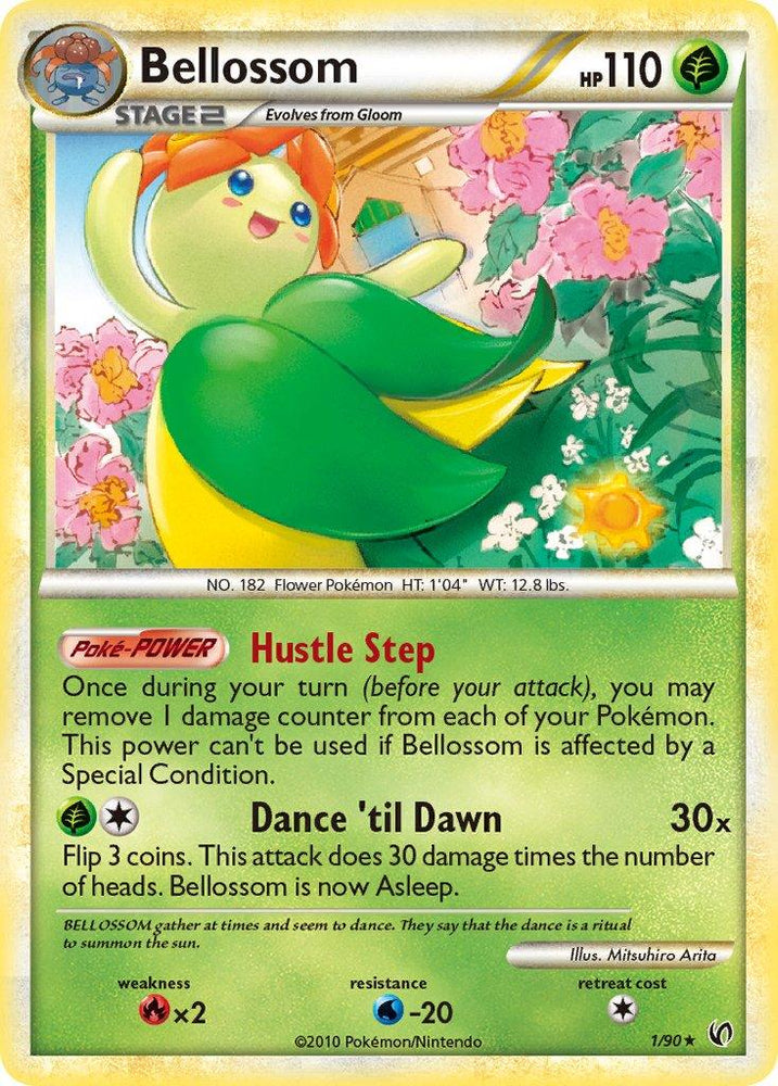Bellossom (1/90) (Theme Deck Exclusive) [HeartGold & SoulSilver: Undaunted] (Online Only)