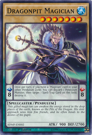 Dragonpit Magician [SDMP-EN002] Common (ONLINE ORDER ONLY)