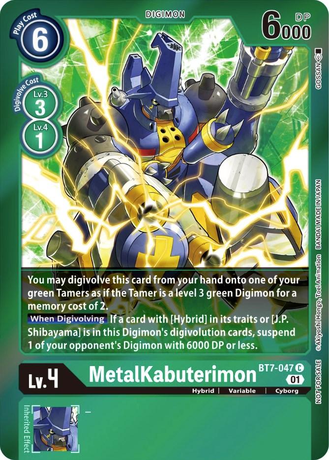 MetalKabuterimon [BT7-047] (Event Pack 3) [Next Adventure Promos] (ONLINE ORDER ONLY)