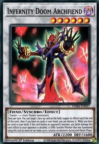 Infernity Doom Archfiend [PHRA-EN037] Super Rare (ONLINE ORDER ONLY)
