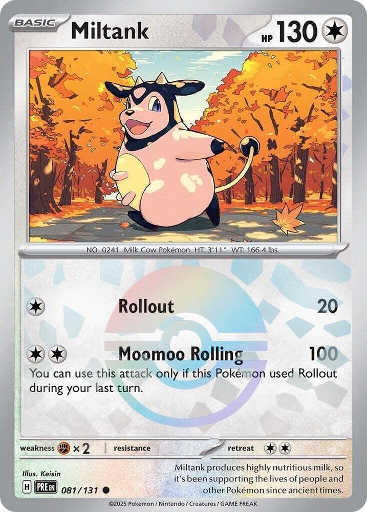 Miltank (081/131) (Poke Ball Pattern) [Scarlet & Violet: Prismatic Evolutions] (Online Only)