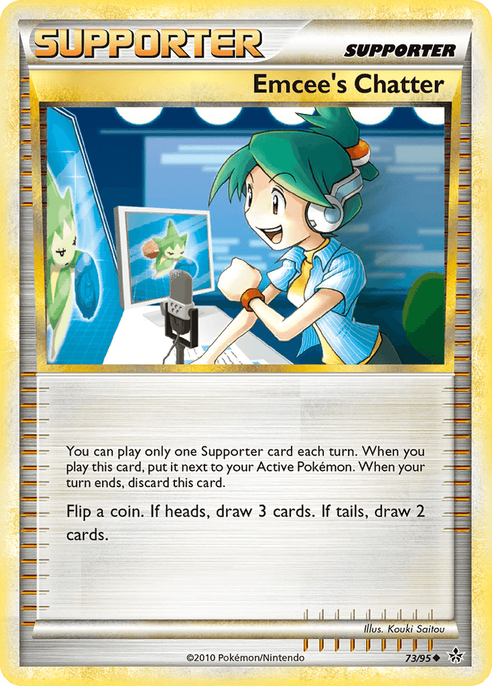 Emcee's Chatter (73/95) [HeartGold & SoulSilver: Unleashed] (Online Only)