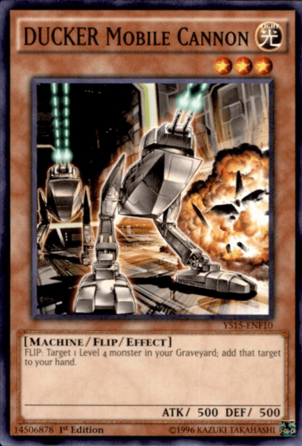 DUCKER Mobile Cannon [YS15-ENF10] Common (ONLINE ORDER ONLY)