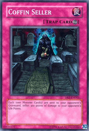Coffin Seller [DR1-EN041] Super Rare (ONLINE ORDER ONLY)