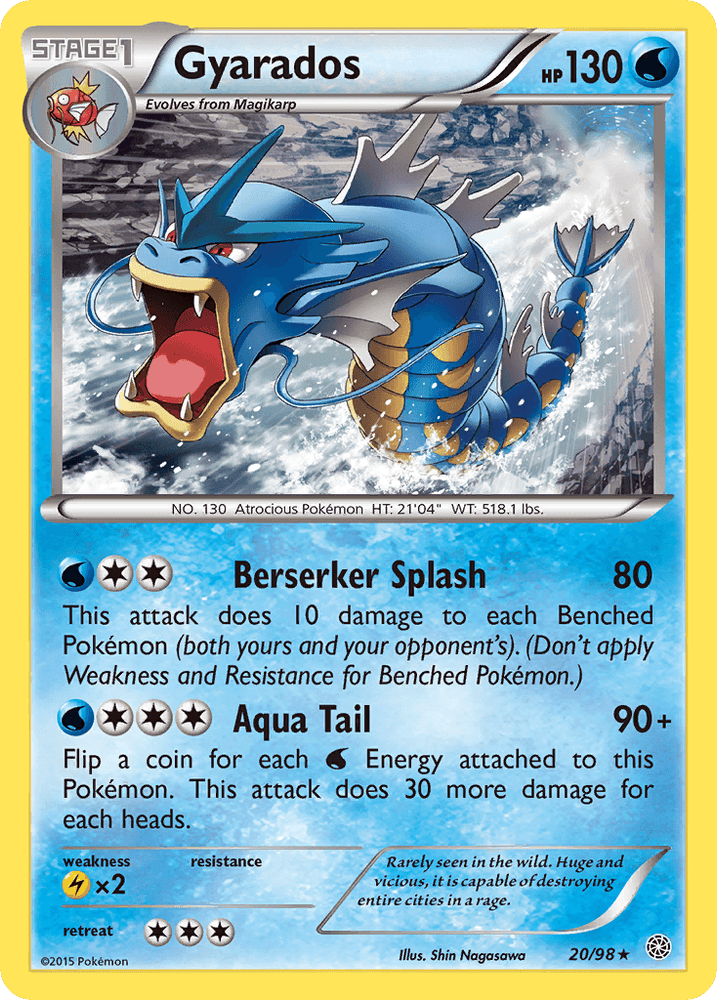 Gyarados (20/98) [XY: Ancient Origins] (Online Only)