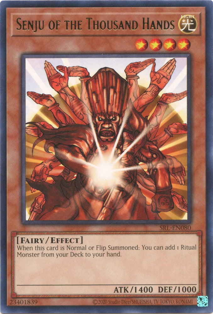 Senju of the Thousand Hands (25th Anniversary) [SRL-EN080] Rare (ONLINE ORDER ONLY)
