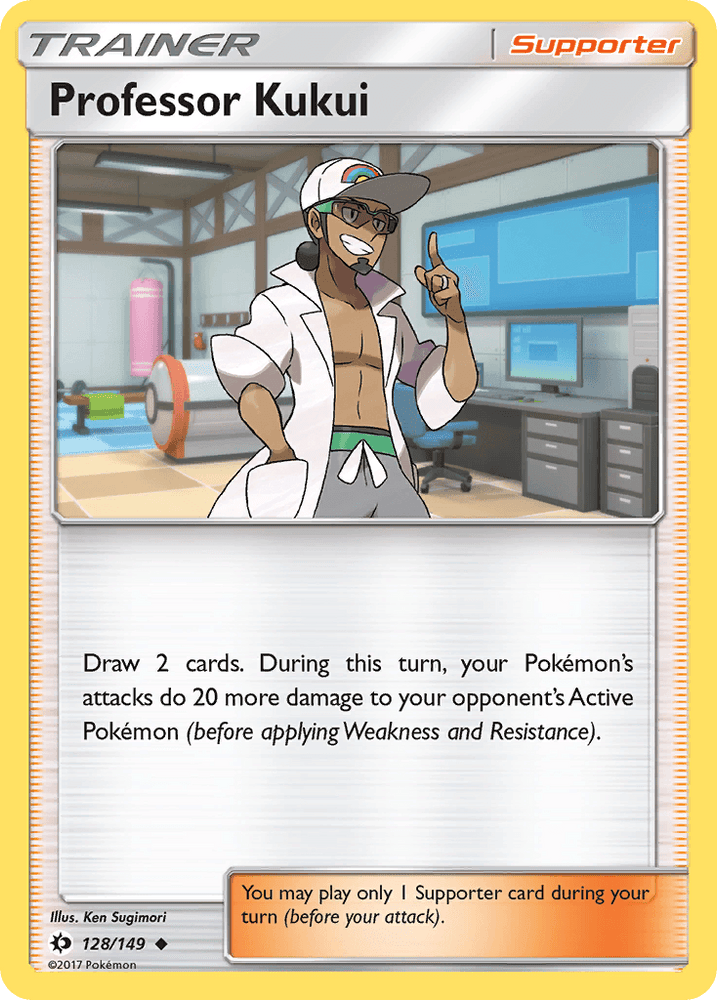 Professor Kukui (128/149) [Sun & Moon: Base Set] (Online Only)