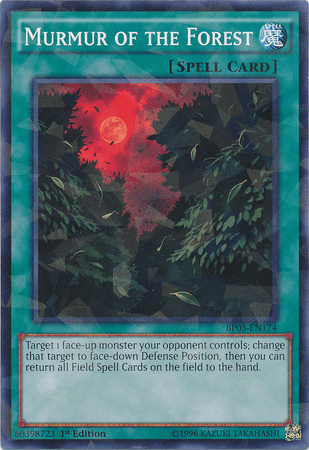 Murmur of the Forest [BP03-EN174] Shatterfoil Rare (ONLINE ORDER ONLY)