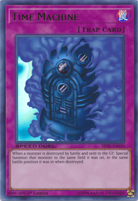 Time Machine [SBTK-EN039] Ultra Rare (ONLINE ORDER ONLY)
