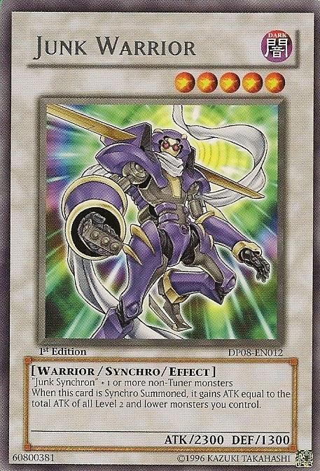 Junk Warrior [DP08-EN012] Rare (ONLINE ORDER ONLY)