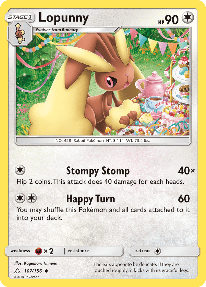 Lopunny (107/156) [Sun & Moon: Ultra Prism] (Online Only)