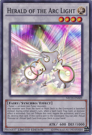 Herald of the Arc Light (SE) [NECH-ENS09] Super Rare (ONLINE ORDER ONLY)