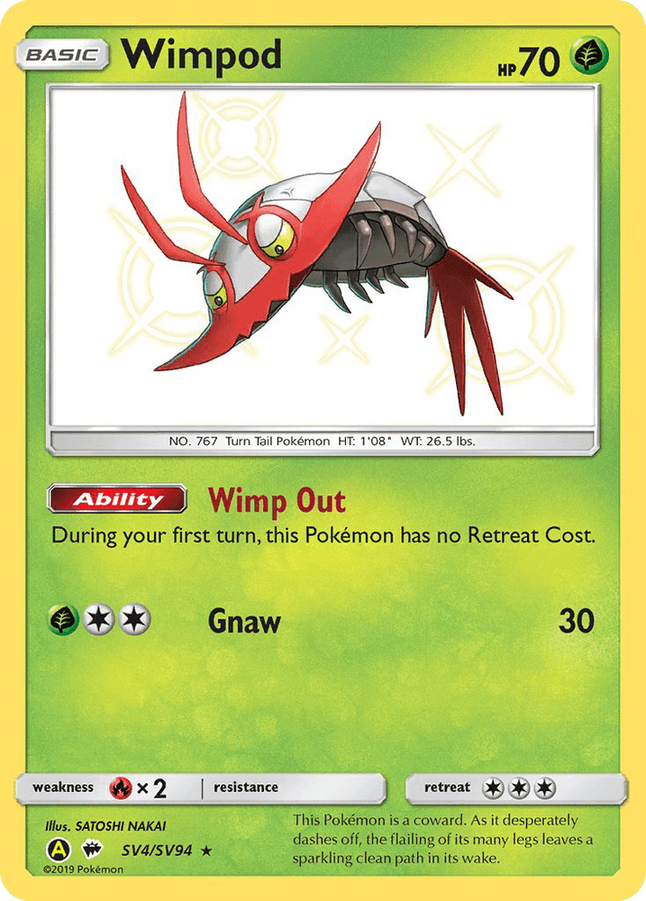 Wimpod (SV4/SV94) [Sun & Moon: Hidden Fates - Shiny Vault] (Online Only)