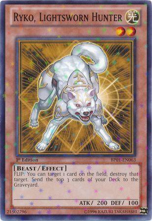 Ryko, Lightsworn Hunter [BP01-EN063] Starfoil Rare (ONLINE ORDER ONLY)