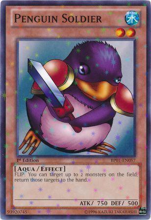 Penguin Soldier [BP01-EN057] Starfoil Rare (ONLINE ORDER ONLY)