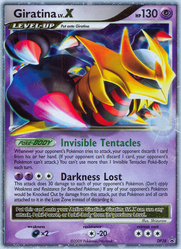 Giratina LV.X (DP38) [Diamond & Pearl: Black Star Promos] (Online Only)
