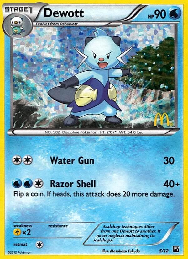 Dewott (5/12) [McDonald's Promos: 2012 Collection] (Online Only)