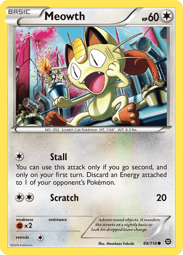 Meowth (88/114) [XY: Steam Siege] (Online Only)