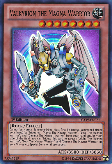 Valkyrion the Magna Warrior [LCYW-EN021] Super Rare (ONLINE ORDER ONLY)