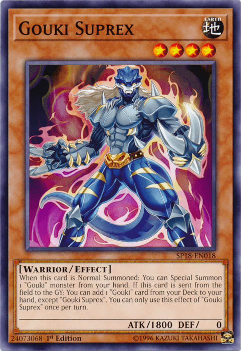 Gouki Suprex [SP18-EN018] Common (ONLINE ORDER ONLY)