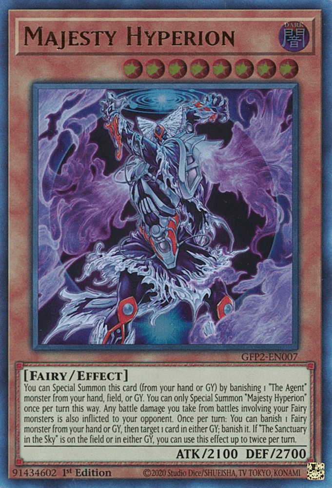 Majesty Hyperion [GFP2-EN007] Ultra Rare (ONLINE ORDER ONLY)