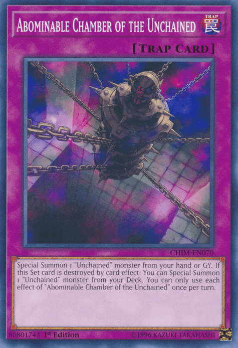 Abominable Chamber of the Unchained [CHIM-EN070] Common (ONLINE ORDER ONLY)