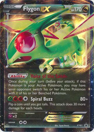 Flygon EX (XY61) (Jumbo Card) [XY: Black Star Promos] (Online Only)