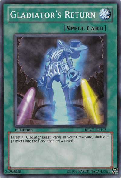 Gladiator's Return [RYMP-EN108] Common (ONLINE ORDER ONLY)