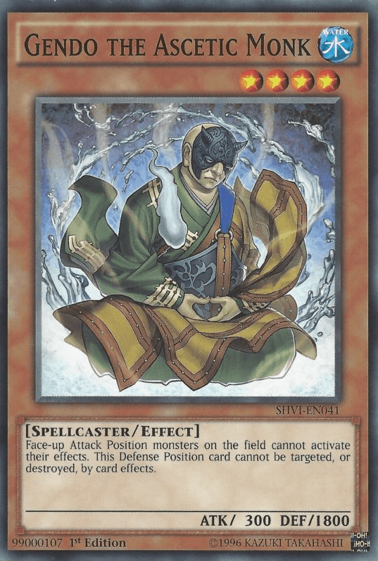 Gendo the Ascetic Monk [SHVI-EN041] Common (ONLINE ORDER ONLY)