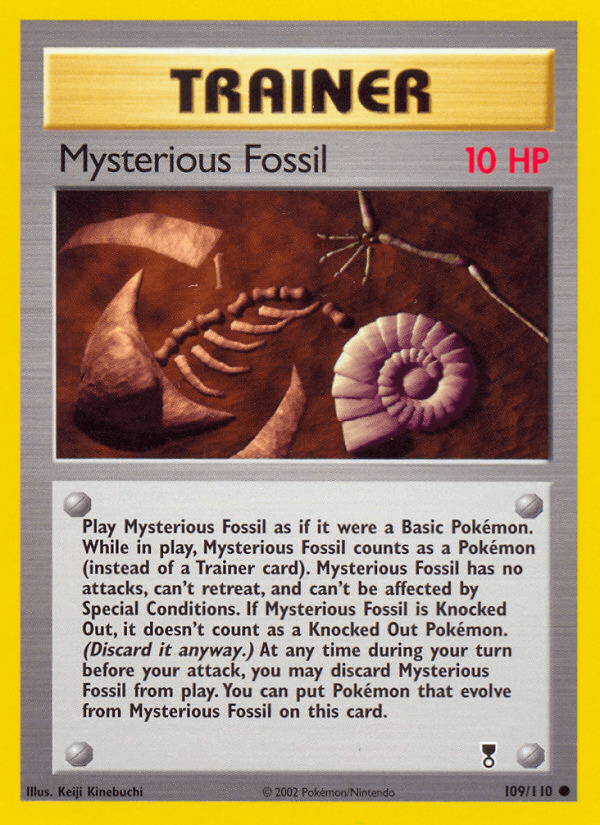 Mysterious Fossil (109/110) [Legendary Collection] (Online Only)