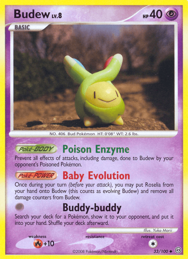Budew (33/100) [Diamond & Pearl: Stormfront] (Online Only)