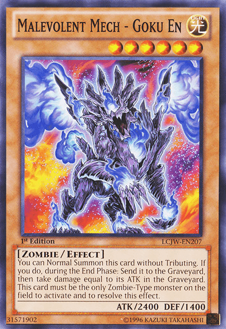 Malevolent Mech - Goku En [LCJW-EN207] Common (ONLINE ORDER ONLY)