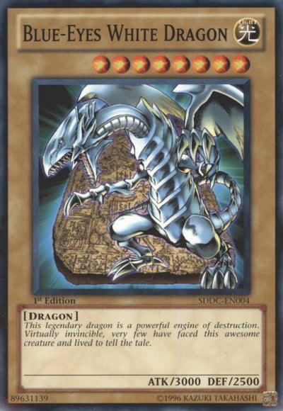 Blue-Eyes White Dragon [SDDC-EN004] Common (ONLINE ORDER ONLY)
