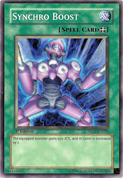 Synchro Boost [5DS1-EN020] Common (ONLINE ORDER ONLY)