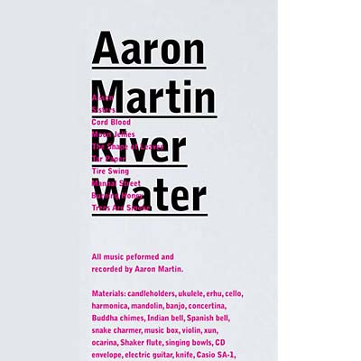 AARON MARTIN - River Water [CD] (ONLINE ORDER ONLY)