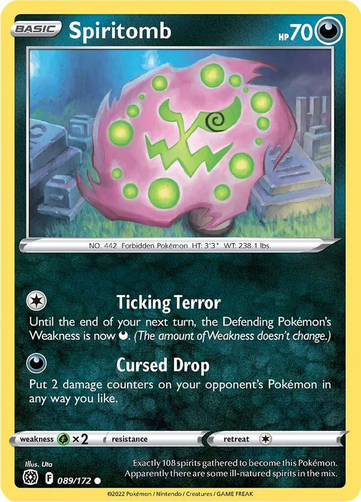 Spiritomb (089/172) [Sword & Shield: Brilliant Stars] (Online Only)