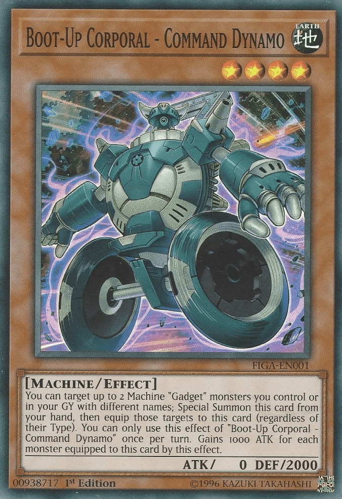 Boot-Up Corporal - Command Dynamo [FIGA-EN001] Super Rare (ONLINE ORDER ONLY)